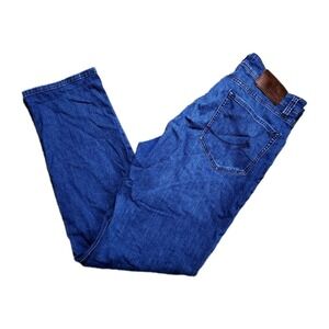 34 Heritage Charisma Jeans Men Size 34x32 Blue Comfort Rise Classic Straight Leg